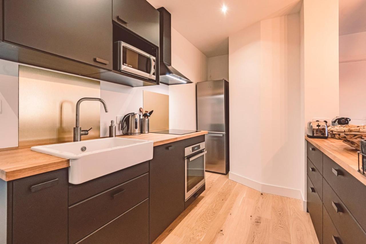 Charme De L'Ancien Pour Cet Appartement Entierement Renove Dans L'Hypercentre De Reims Dış mekan fotoğraf