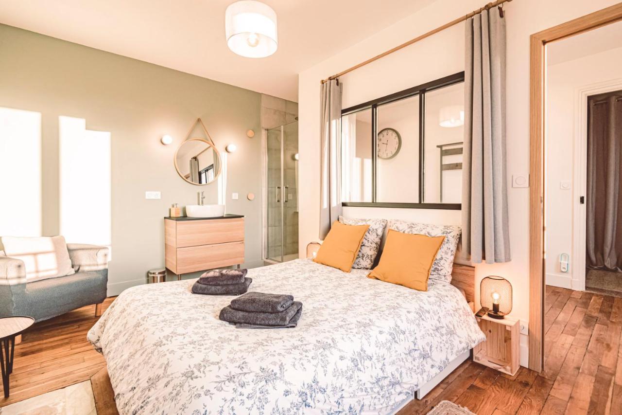 Charme De L'Ancien Pour Cet Appartement Entierement Renove Dans L'Hypercentre De Reims Dış mekan fotoğraf