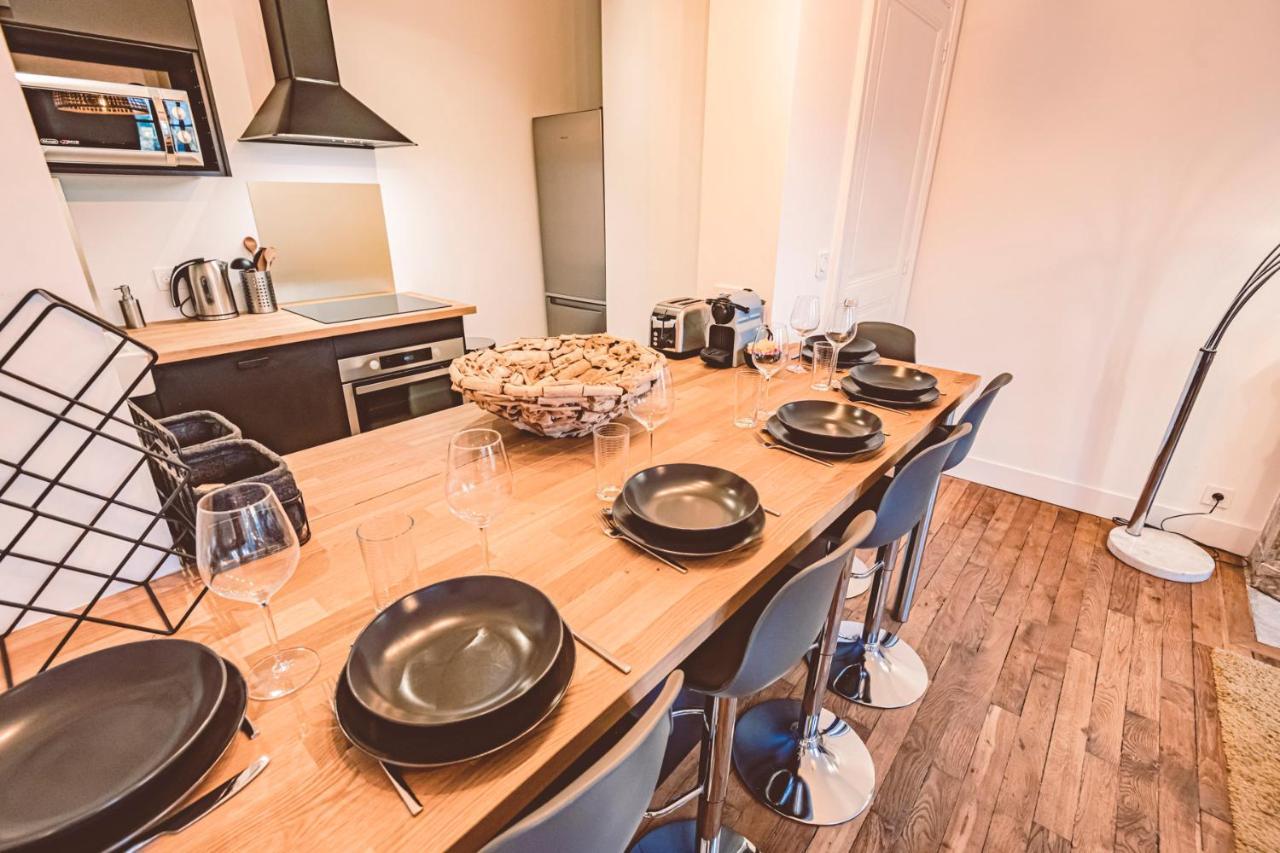 Charme De L'Ancien Pour Cet Appartement Entierement Renove Dans L'Hypercentre De Reims Dış mekan fotoğraf