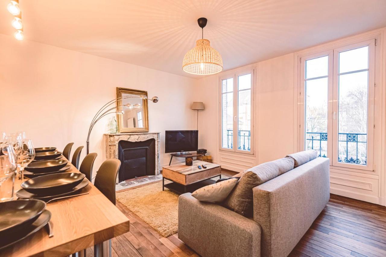 Charme De L'Ancien Pour Cet Appartement Entierement Renove Dans L'Hypercentre De Reims Dış mekan fotoğraf